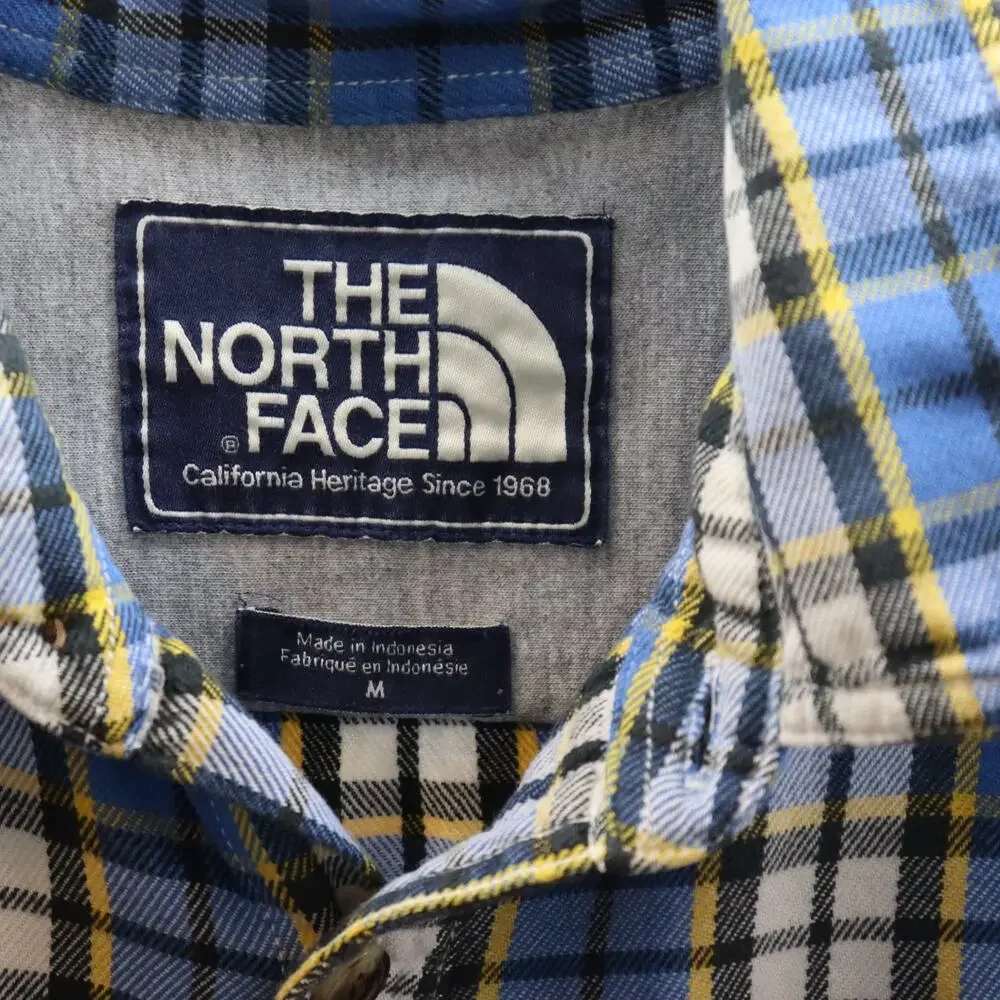 The North Face flannel button down size Medium‎